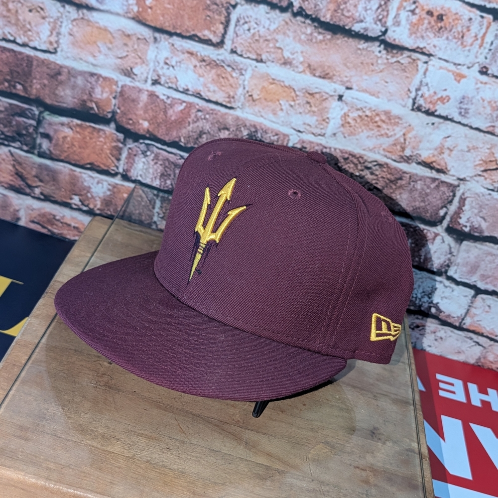 New Era Brand Arizona Sun Devils Fitted Hat, EUC, Asking Price 45$.